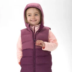 Quechua Kids’ Hiking Sleeves Padded Jacket - Age 2-6 Years -Cheap Trail Blazer Store k3014e187b92dbb2649f0e030c314eac6