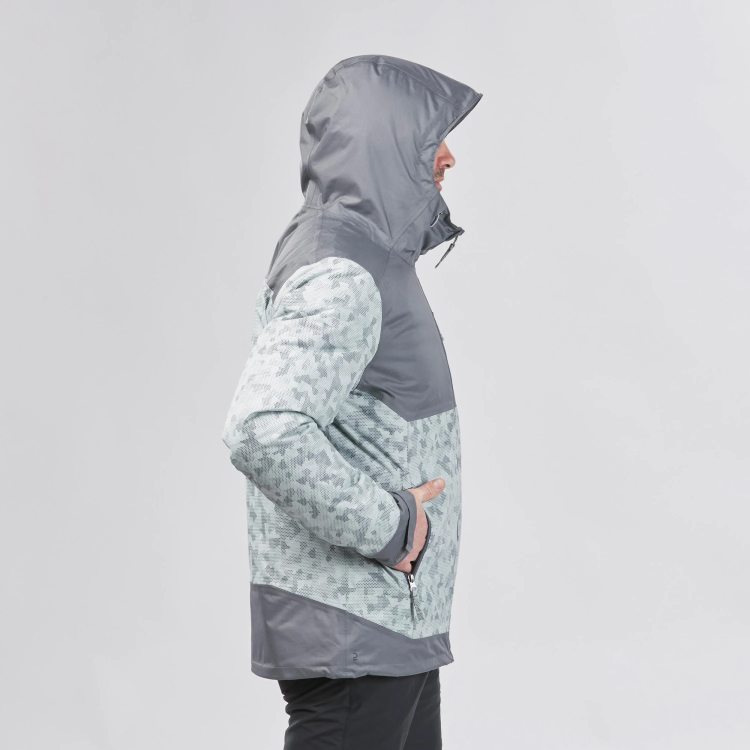 Quechua Men’s Hiking Waterproof Winter Jacket - SH500 11 Quechua Men’s Hiking Waterproof Winter Jacket - SH500 - Image 11