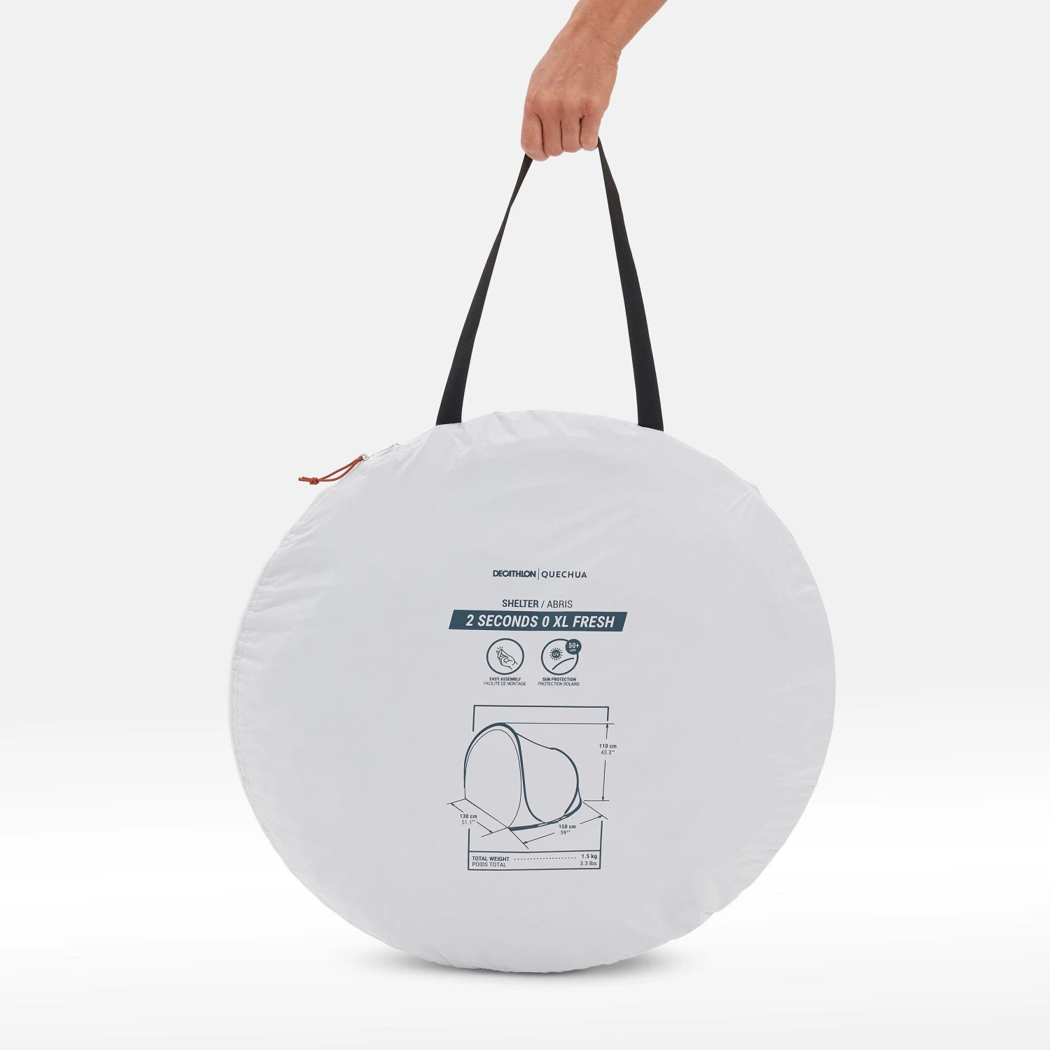 Quechua 2-person Pop-up Tent 2 Quechua 2-person Pop-up Tent - Image 2