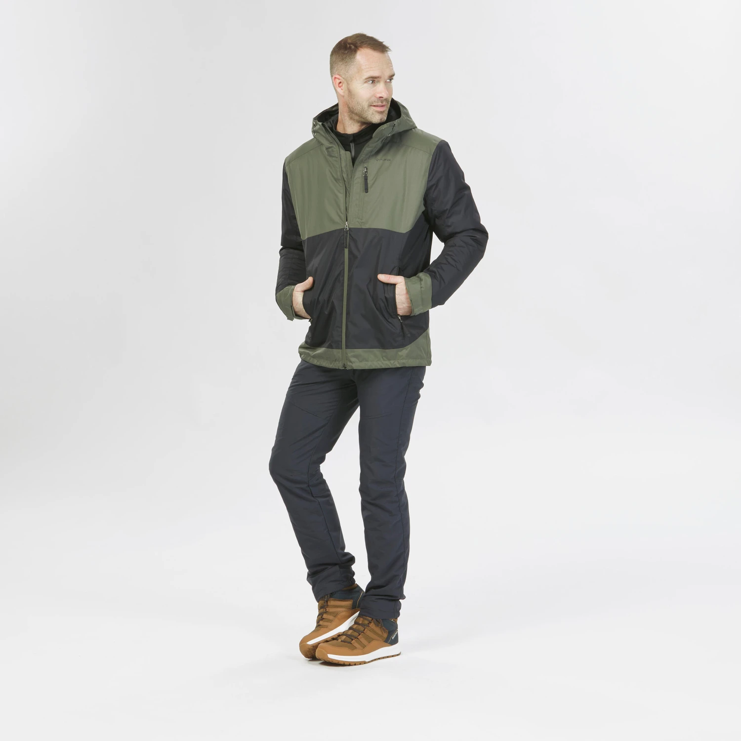 Quechua Men’s Hiking Waterproof Winter Jacket - SH500 8 Quechua Men’s Hiking Waterproof Winter Jacket - SH500 - Image 8